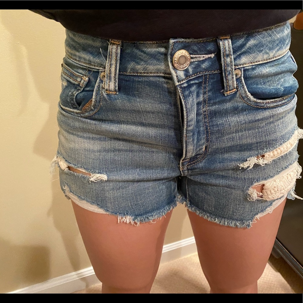 American Eagle jean shorts